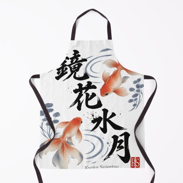 Item preview, gold fish art - "Kyoka Suigetsu" designed and sold by RIS--.