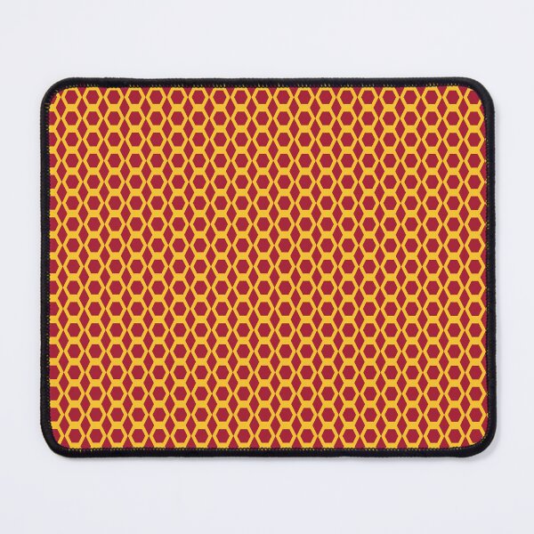Item preview, Hexagon Pattern Burgundy Gold designed and sold by ArtbyDebbieC.