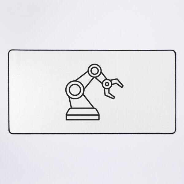 Item preview, Robotic Arm Line Icon designed and sold by VectorForge Studio.