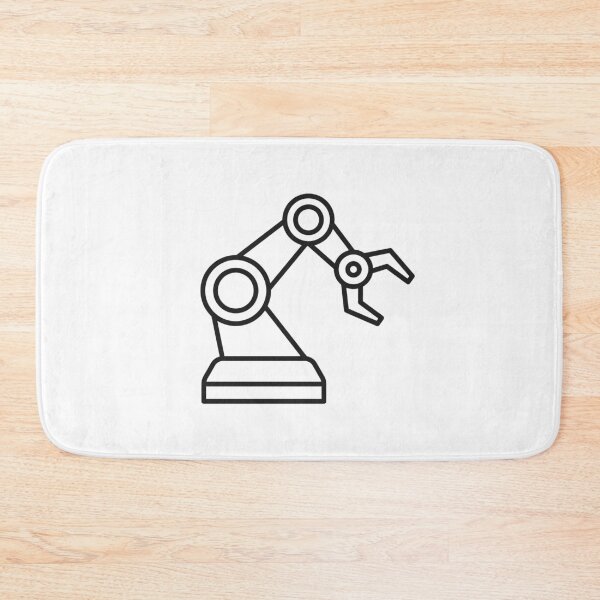 Item preview, Robotic Arm Line Icon designed and sold by VectorForge Studio.