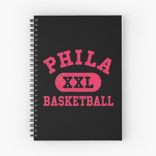 Item preview, PHILA XXL BASKETBALL Distressed Retro Varsity Red designed and sold by DeborahDonal.
