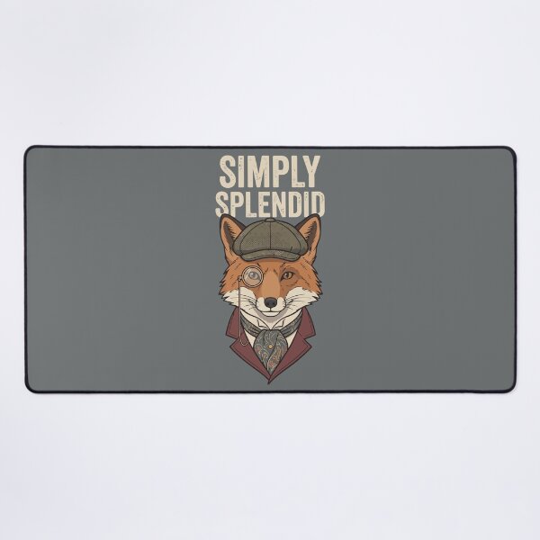 Item preview, Simply Splendid Gentleman Fox Monocle Vintage Art designed and sold by Amir Faysal.