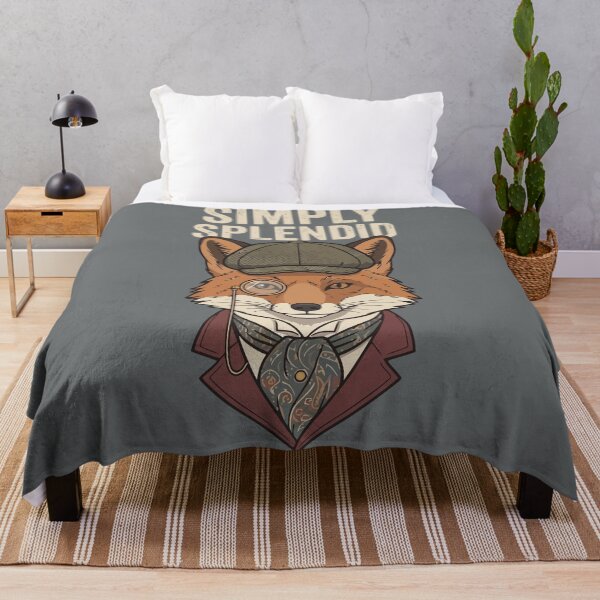 Item preview, Simply Splendid Gentleman Fox Monocle Vintage Art designed and sold by Amir Faysal.