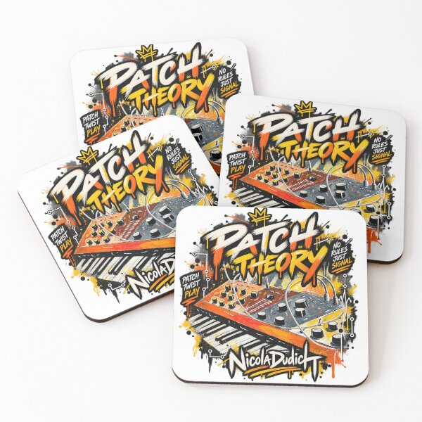 Item preview, Patch Theory – Analog Synthesizer & Signal Graffiti Art designed and sold by NicolaDudich.