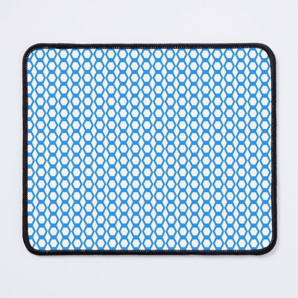 Item preview, Hexagon Pattern Blue White designed and sold by ArtbyDebbieC.