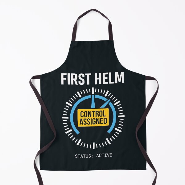 Item preview, First Helm Control Assigned Technical Sailor Gauge Graphic designed and sold by SplashTastic.