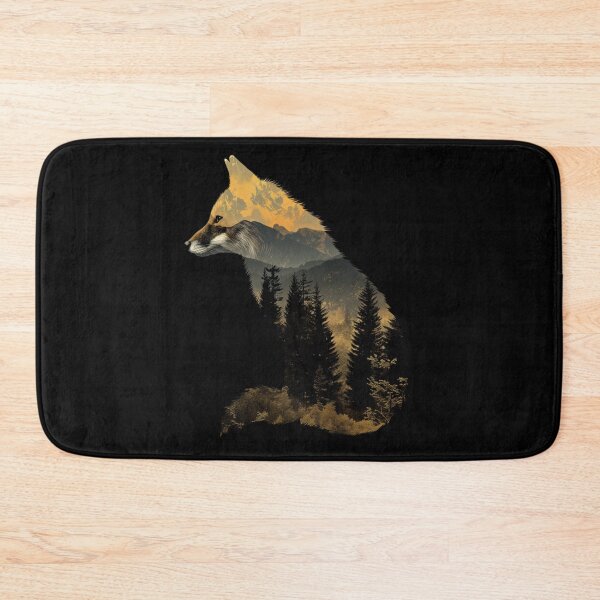 Item preview, Fox Forest Nature Lover Mountains Hiking Camping Bushcraft designed and sold by markbauch.