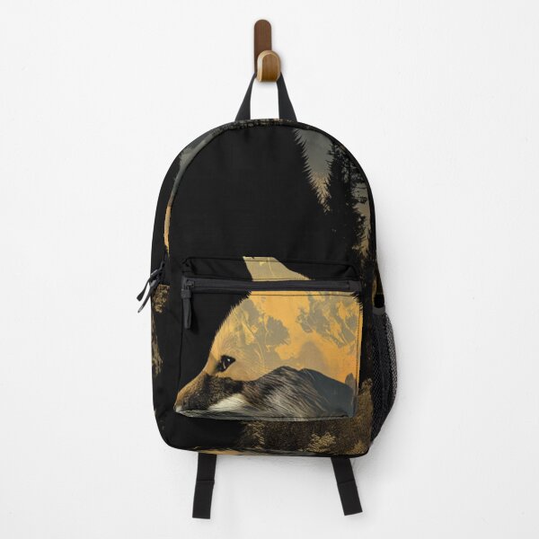 Item preview, Fox Forest Nature Lover Mountains Hiking Camping Bushcraft designed and sold by markbauch.