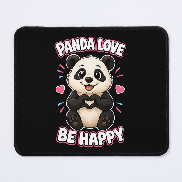 Item preview, Panda Love Be Happy designed and sold by kimchen15.