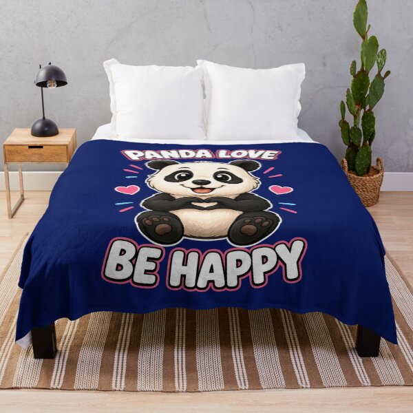 Item preview, Panda Love Be Happy designed and sold by kimchen15.