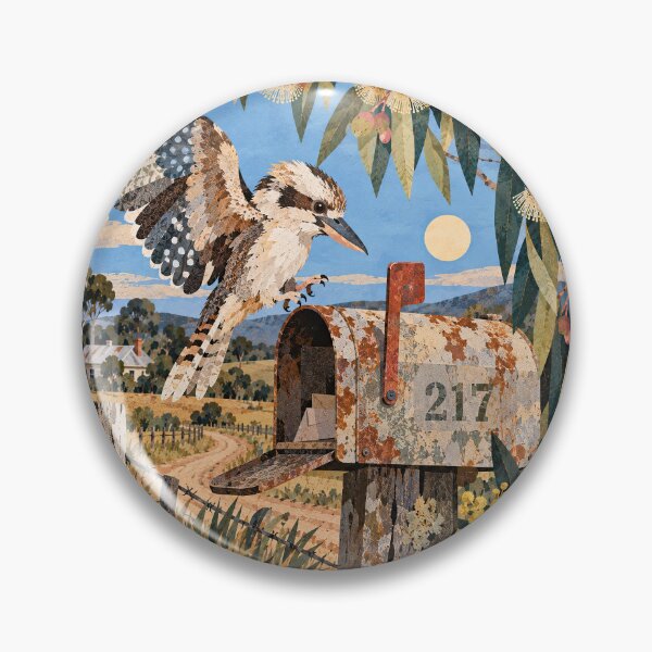 Item preview, Kookaburra Goes Postal designed and sold by LittleDreamsCo.