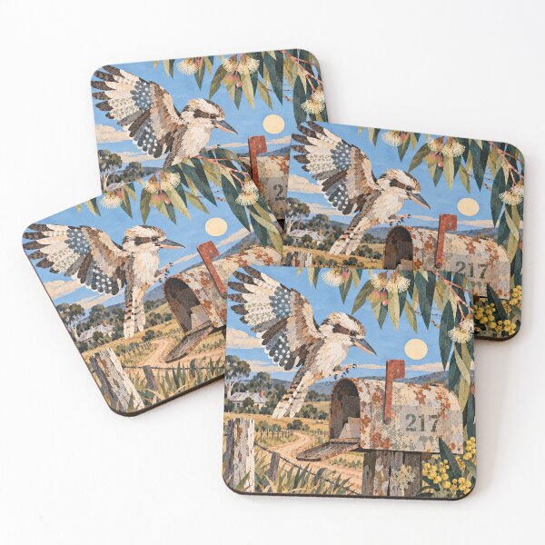 Item preview, Kookaburra Goes Postal designed and sold by LittleDreamsCo.