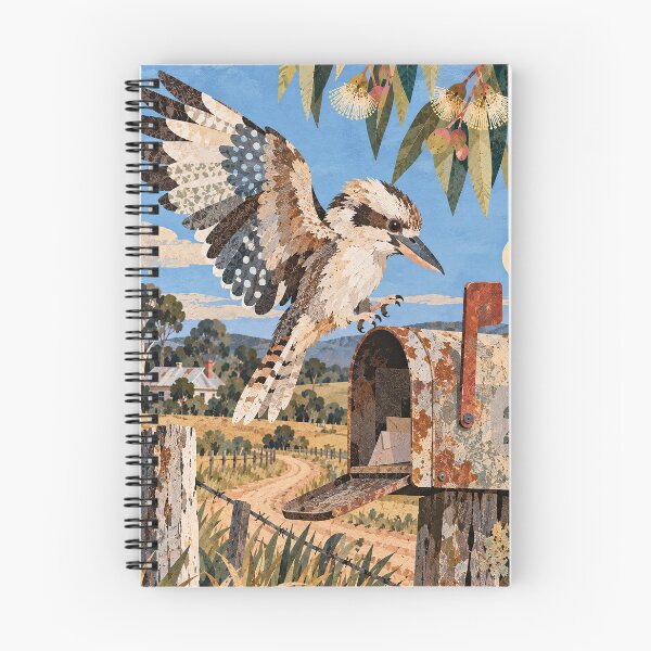 Item preview, Kookaburra Goes Postal designed and sold by LittleDreamsCo.