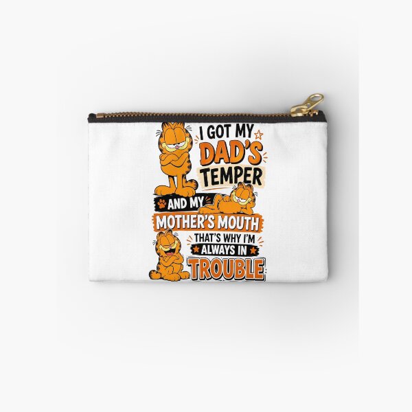 Item preview, I Got My Dad's Temper And My Mother's Mouth That's Why I'm Always  In Trouble Funny Quotes and Sayings designed and sold by Matt_Smith.