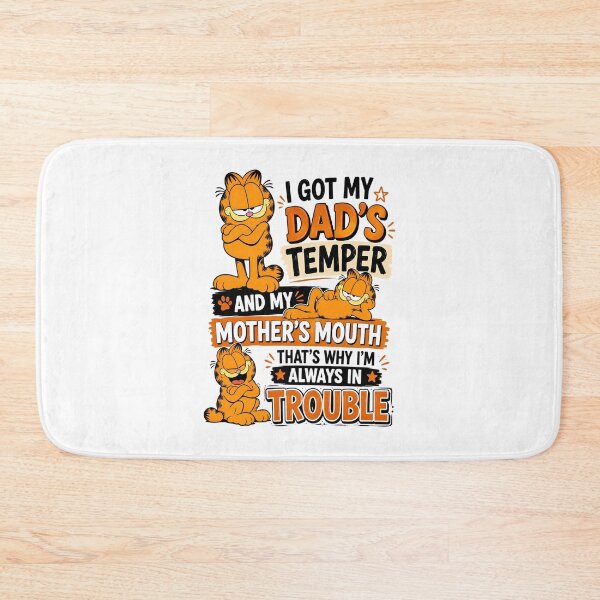 Item preview, I Got My Dad's Temper And My Mother's Mouth That's Why I'm Always  In Trouble Funny Quotes and Sayings designed and sold by Matt_Smith.