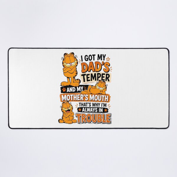 Item preview, I Got My Dad's Temper And My Mother's Mouth That's Why I'm Always In Trouble Funny Quotes and Sayings designed and sold by Matt_Smith.