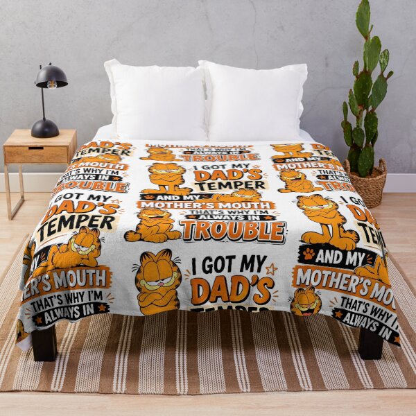 Item preview, I Got My Dad's Temper And My Mother's Mouth That's Why I'm Always  In Trouble Funny Quotes and Sayings designed and sold by Matt_Smith.