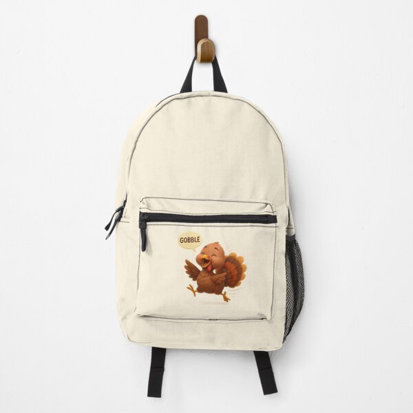 Item preview, Cute Gobbling Turkey | Kawaii Thanksgiving Funny Turkey Art designed and sold by Moons Studio.