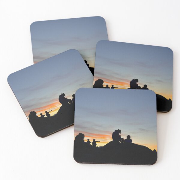 Item preview, sunset with strangers designed and sold by muddycatpaws.