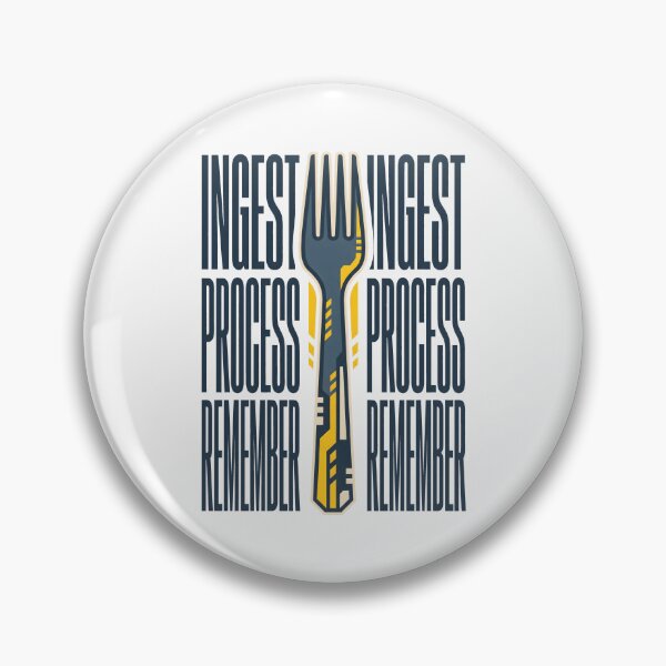 Item preview, Ingest Process Remember Futuristic Foodie Fork Graphic designed and sold by SplashTastic.