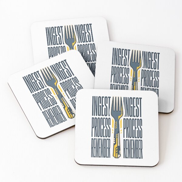 Item preview, Ingest Process Remember Futuristic Foodie Fork Graphic designed and sold by SplashTastic.