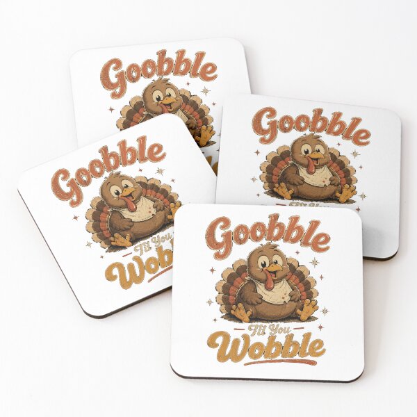 Item preview, Goobble Til You Wobble / Happy Thanksgiving   designed and sold by TheEndDesign.