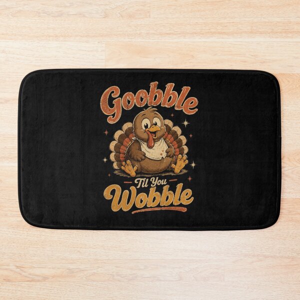 Item preview, Goobble Til You Wobble / Happy Thanksgiving   designed and sold by TheEndDesign.