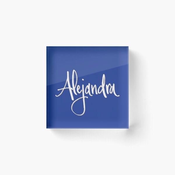 Item preview, ALEJANDRA personalized type design designed and sold by CharlottePlaceArt.