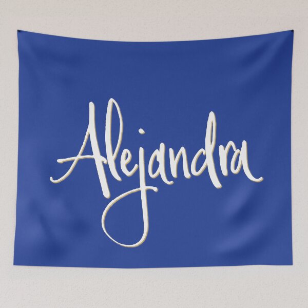 Item preview, ALEJANDRA personalized type design designed and sold by CharlottePlaceArt.