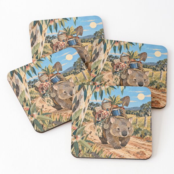 Item preview, Wombat On Tour designed and sold by LittleDreamsCo.