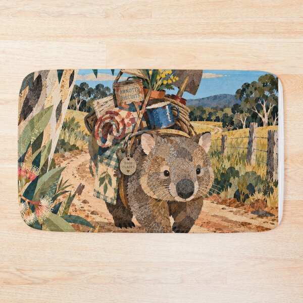 Item preview, Wombat On Tour designed and sold by LittleDreamsCo.