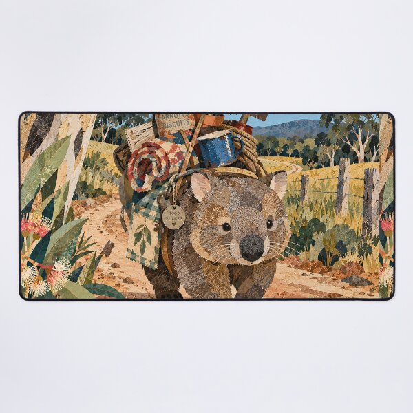 Item preview, Wombat On Tour designed and sold by LittleDreamsCo.