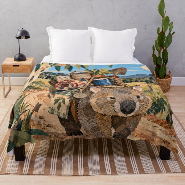 Item preview, Wombat On Tour designed and sold by LittleDreamsCo.