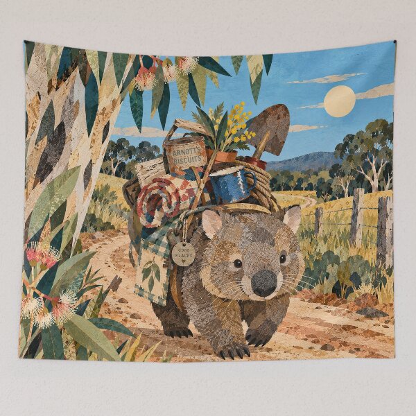 Item preview, Wombat On Tour designed and sold by LittleDreamsCo.