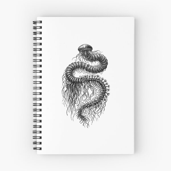 Item preview, Vintage Woodcut Giant Siphonophore Illustration designed and sold by DuckOddity.