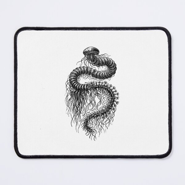 Item preview, Vintage Woodcut Giant Siphonophore Illustration designed and sold by DuckOddity.