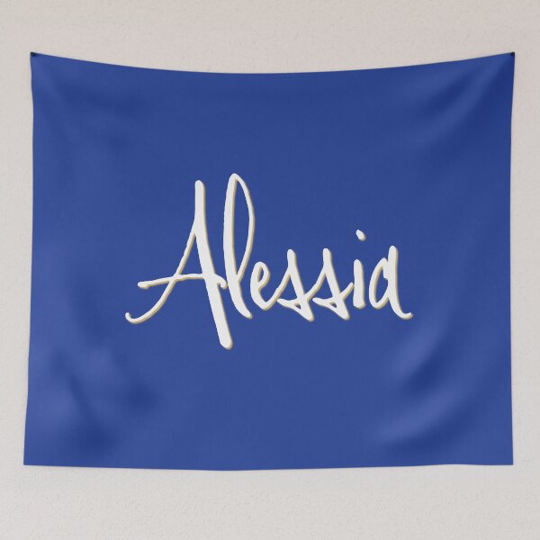 Item preview, ALESSIA personalized type design designed and sold by CharlottePlaceArt.