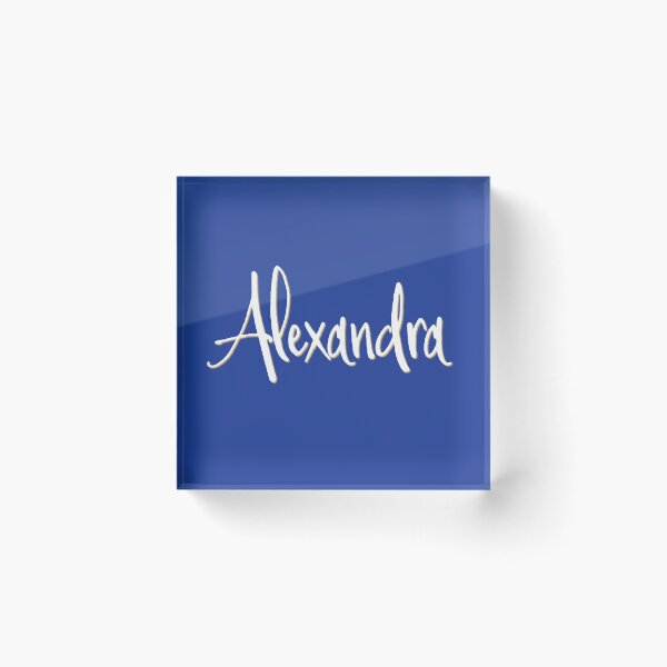 Item preview, ALEXANDRA personalized type design designed and sold by CharlottePlaceArt.