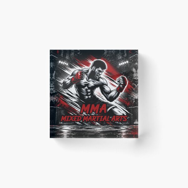 Item preview, MMA Mixed Martial Arts Ultimate Fighter Combat designed and sold by Fei Long Design Hub.