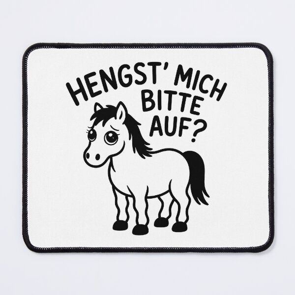 Item preview, Hengst mich bitte auf — Lustiges Wortspiel Design designed and sold by LoFizzy.