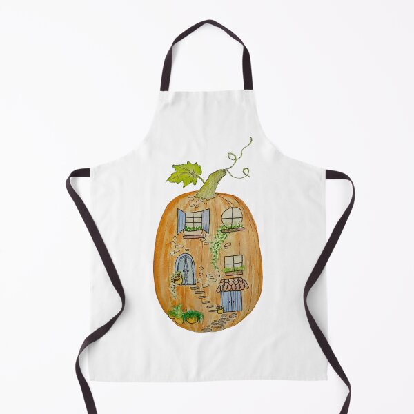 Item preview, Watercolour Pumpkin House designed and sold by art-by-natarsha.