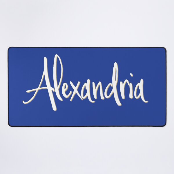 Item preview, ALEXANDRIA personalized type design designed and sold by CharlottePlaceArt.