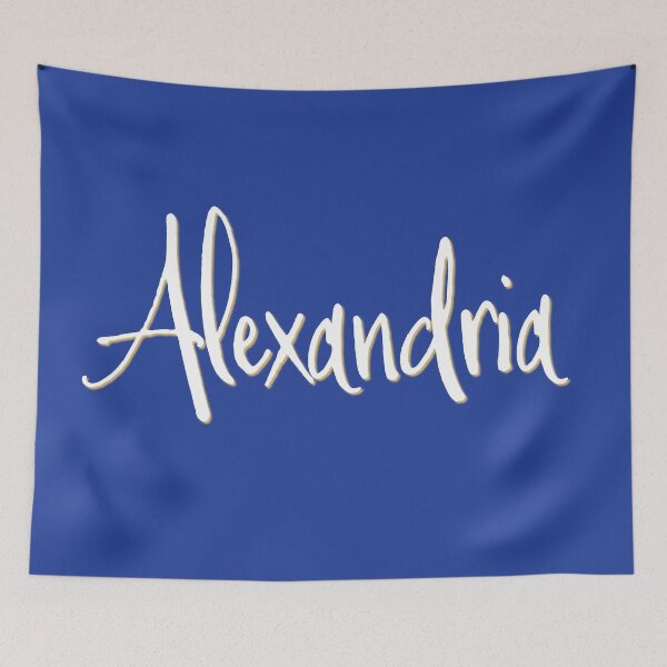 Item preview, ALEXANDRIA personalized type design designed and sold by CharlottePlaceArt.