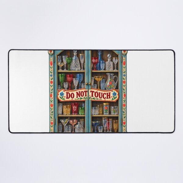 Item preview, Do Not Touch Painted Balkan Household Humor designed and sold by OfficialBalkan.