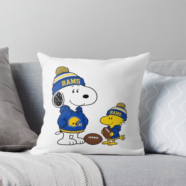 Item preview, Snoopy & Woodstock Los Angeles Rams Football Retro F249 designed and sold by GLUVY-THEME.