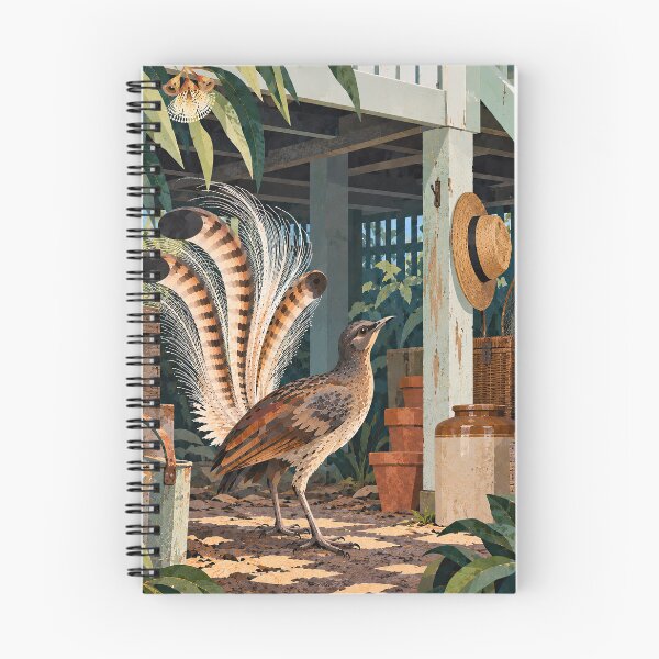 Item preview, Curious Lyrebird designed and sold by LittleDreamsCo.