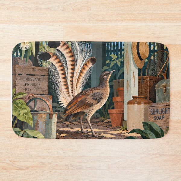 Item preview, Curious Lyrebird designed and sold by LittleDreamsCo.