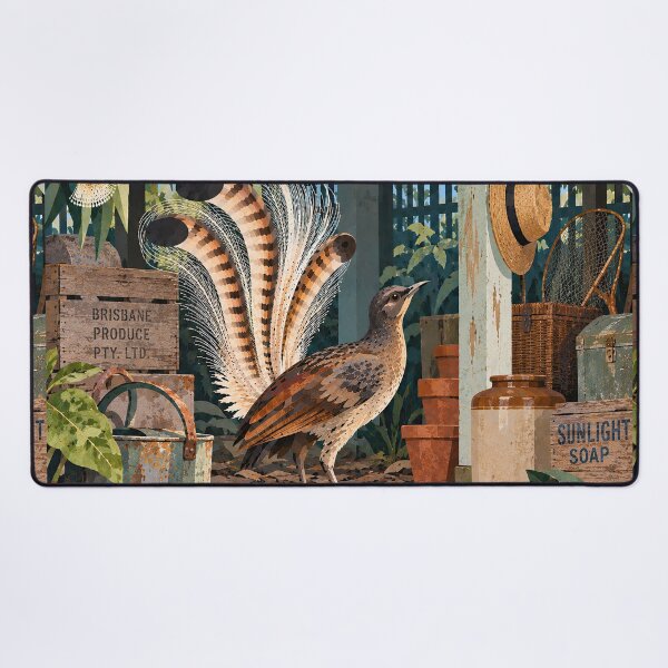 Item preview, Curious Lyrebird designed and sold by LittleDreamsCo.