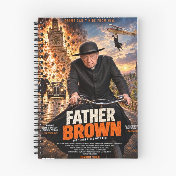 Item preview, Father Brown designed and sold by TINYDUMBLOVE.