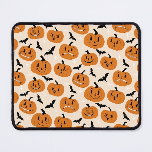 Item preview, Retro Halloween Pumpkin Heads designed and sold by M.C. Foston Design.